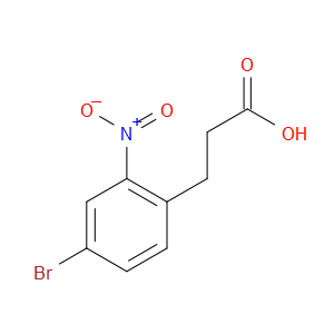 3-(4-BROMO-2-NITROPHENYL)PROPANOIC ACID
