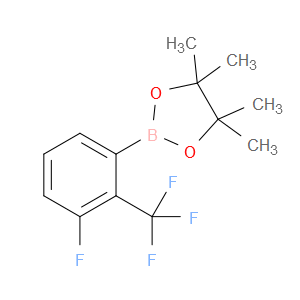 2-(3-FLUORO-2-(TRIFLUOROMETHYL)PHENYL)-4,4,5,5-TETRAMETHYL-1,3,2-DIOXABOROLANE - Click Image to Close
