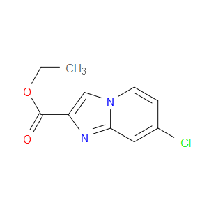ETHYL 7-CHLOROIMIDAZO[1,2-A]PYRIDINE-2-CARBOXYLATE
