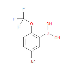 5-BROMO-2-TRIFLUOROMETHOXYPHENYLBORONIC ACID