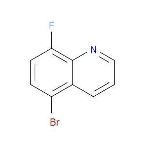 5-BROMO-8-FLUOROQUINOLINE - Click Image to Close