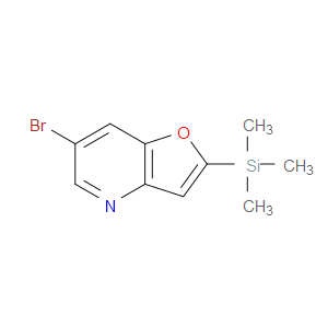 6-BROMO-2-(TRIMETHYLSILYL)FURO[3,2-B]PYRIDINE