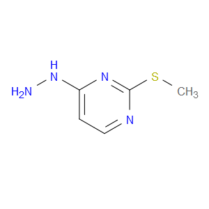 4-HYDRAZINO-2-(METHYLSULFANYL)PYRIMIDINE
