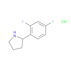 2-(2,4-DIFLUOROPHENYL)PYRROLIDINE HYDROCHLORIDE - Click Image to Close