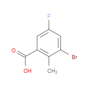 3-BROMO-5-FLUORO-2-METHYLBENZOIC ACID