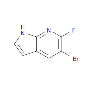 5-BROMO-6-FLUORO-1H-PYRROLO[2,3-B]PYRIDINE - Click Image to Close