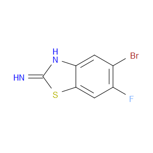 5-BROMO-6-FLUOROBENZO[D]THIAZOL-2-AMINE