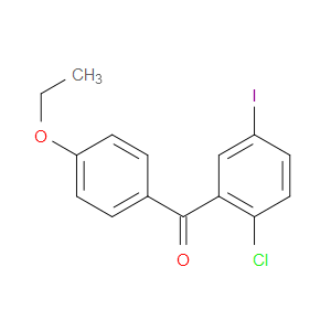 (2-CHLORO-5-IODOPHENYL)(4-ETHOXYPHENYL)METHANONE