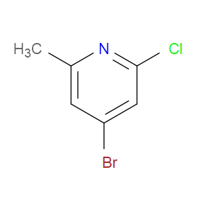 4-BROMO-2-CHLORO-6-METHYLPYRIDINE