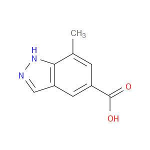 7-METHYL-1H-INDAZOLE-5-CARBOXYLIC ACID - Click Image to Close