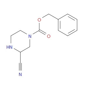 BENZYL 3-CYANOPIPERAZINE-1-CARBOXYLATE