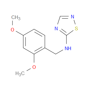 N-(2,4-DIMETHOXYBENZYL)-1,2,4-THIADIAZOL-5-AMINE