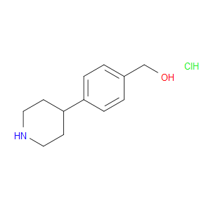 (4-(PIPERIDIN-4-YL)PHENYL)METHANOL HYDROCHLORIDE