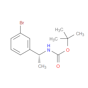 (R)-TERT-BUTYL 1-(3-BROMOPHENYL)ETHYLCARBAMATE - Click Image to Close
