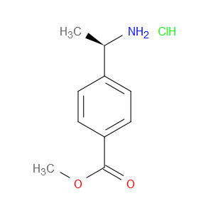 (R)-4-(1-AMINO-ETHYL)-BENZOIC ACID METHYL ESTER HYDROCHLORIDE