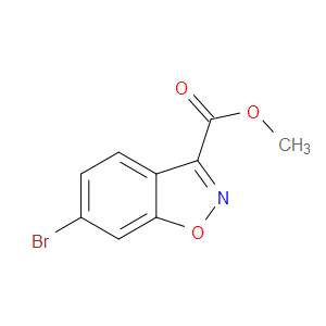 METHYL 6-BROMOBENZO[D]ISOXAZOLE-3-CARBOXYLATE - Click Image to Close