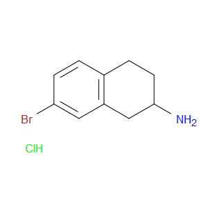 7-BROMO-1,2,3,4-TETRAHYDRONAPHTHALEN-2-AMINE HYDROCHLORIDE - Click Image to Close