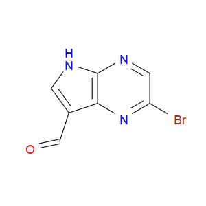 2-BROMO-5H-PYRROLO[2,3-B]PYRAZINE-7-CARBALDEHYDE - Click Image to Close