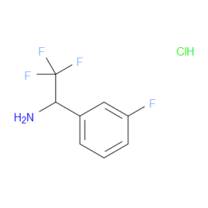 2,2,2-TRIFLUORO-1-(3-FLUOROPHENYL)ETHYLAMINE HYDROCHLORIDE - Click Image to Close