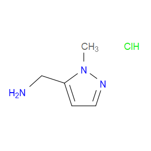 (1-METHYL-1H-PYRAZOL-5-YL)METHANAMINE HYDROCHLORIDE - Click Image to Close