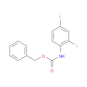 BENZYL (2,4-DIFLUOROPHENYL)CARBAMATE