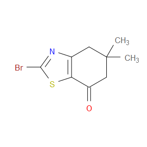 2-BROMO-5,5-DIMETHYL-5,6-DIHYDROBENZO[D]THIAZOL-7(4H)-ONE