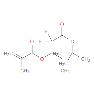 TERT-BUTYL 2,2-DIFLUORO-3-(METHACRYLOYLOXY)PENTANOATE