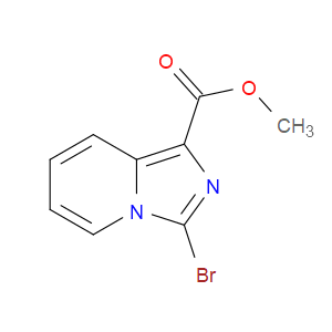 METHYL 3-BROMOIMIDAZO[1,5-A]PYRIDINE-1-CARBOXYLATE