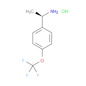 (R)-1-(4-(TRIFLUOROMETHOXY)PHENYL)ETHANAMINE HYDROCHLORIDE