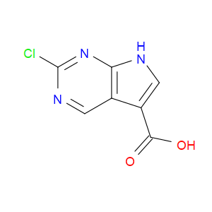 2-CHLORO-7H-PYRROLO[2,3-D]PYRIMIDINE-5-CARBOXYLIC ACID - Click Image to Close