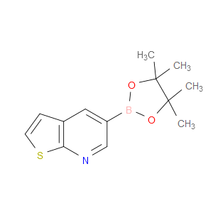 5-(4,4,5,5-TETRAMETHYL-1,3,2-DIOXABOROLAN-2-YL)THIENO[2,3-B]PYRIDINE
