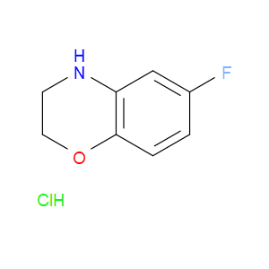 6-FLUORO-3,4-DIHYDRO-2H-BENZO[B][1,4]OXAZINE HYDROCHLORIDE