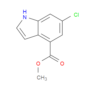 METHYL 6-CHLORO-1H-INDOLE-4-CARBOXYLATE