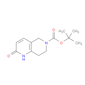 TERT-BUTYL 2-OXO-1,2,7,8-TETRAHYDRO-1,6-NAPHTHYRIDINE-6(5H)-CARBOXYLATE