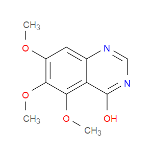5,6,7-TRIMETHOXYQUINAZOLIN-4(3H)-ONE