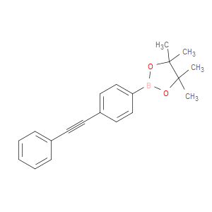 4,4,5,5-TETRAMETHYL-2-(4-PHENYLETHYNYL-PHENYL)-[1,3,2]DIOXABOROLANE - Click Image to Close