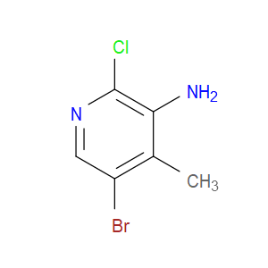 5-BROMO-2-CHLORO-4-METHYLPYRIDIN-3-AMINE - Click Image to Close