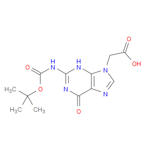 2-(2-((TERT-BUTOXYCARBONYL)AMINO)-6-OXO-1H-PURIN-9(6H)-YL)ACETIC ACID