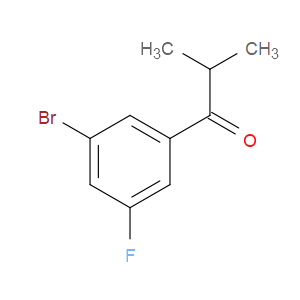 1-(3-BROMO-5-FLUOROPHENYL)-2-METHYLPROPAN-1-ONE