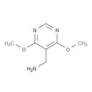 4,6-DIMETHOXYPYRIMIDIN-5-METHYLAMINE - Click Image to Close