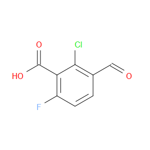 2-CHLORO-6-FLUORO-3-FORMYLBENZOIC ACID