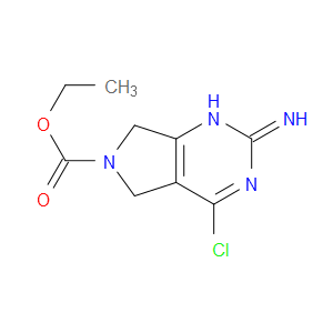 ETHYL 2-AMINO-4-CHLORO-5H-PYRROLO[3,4-D]PYRIMIDINE-6(7H)-CARBOXYLATE