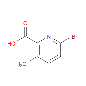 6-BROMO-3-METHYLPYRIDINE-2-CARBOXYLIC ACID - Click Image to Close