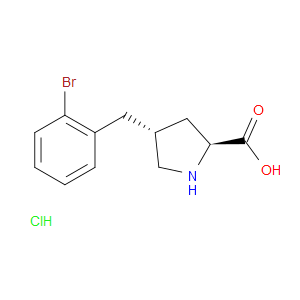 (2S,4R)-4-(2-BROMOBENZYL)PYRROLIDINE-2-CARBOXYLIC ACID HYDROCHLORIDE