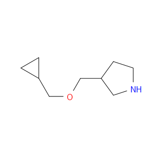 3-((CYCLOPROPYLMETHOXY)METHYL)PYRROLIDINE