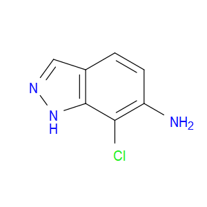7-CHLORO-1H-INDAZOL-6-AMINE