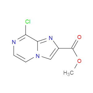 METHYL 8-CHLOROIMIDAZO[1,2-A]PYRAZINE-2-CARBOXYLATE - Click Image to Close