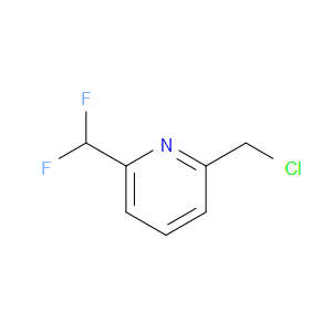 2-(CHLOROMETHYL)-6-(DIFLUOROMETHYL)PYRIDINE