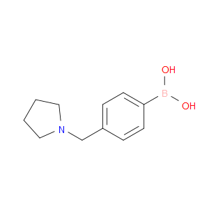 4-(PYRROLIDIN-1-YLMETHYL)PHENYLBORONIC ACID - Click Image to Close