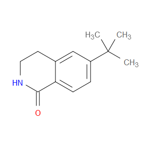 6-(TERT-BUTYL)-3,4-DIHYDROISOQUINOLIN-1(2H)-ONE
